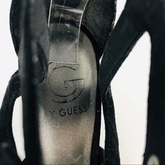 New Guess | lace up heels pointy toe - Picture 5 of 6